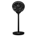 Duux | Smart Fan | Whisper Flex | Stand Fan | Black | Diameter 34 cm | Number of speeds 26 | Oscillation | 3-27 W | Yes | Timer