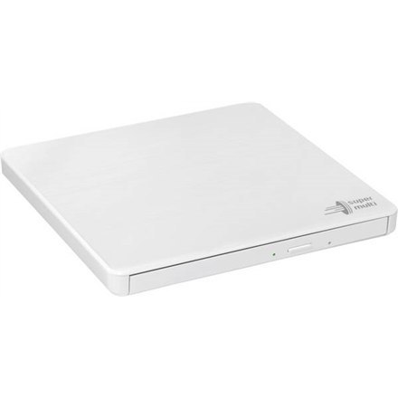 H.L Data Storage Ultra Slim Portable DVD-Writer White