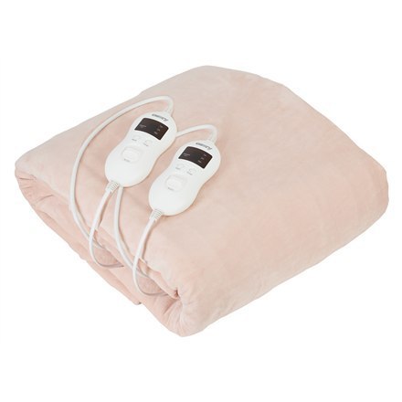 Camry | Electric blanket | CR 7424 | Number of heating levels 8 | Number of persons 2 | Washable | Coral fleece | 2 x 60 W | Bei