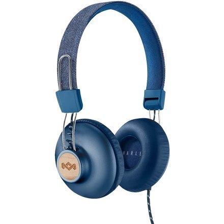 Marley Headphones Positive Vibration 2 Built-in microphone, 3.5mm, Denim