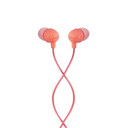 Marley Little Bird Earbuds, In-Ear, Wired, Microphone, Peach