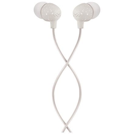 Marley Little Bird Earbuds, In-Ear, Wired, Microphone, White