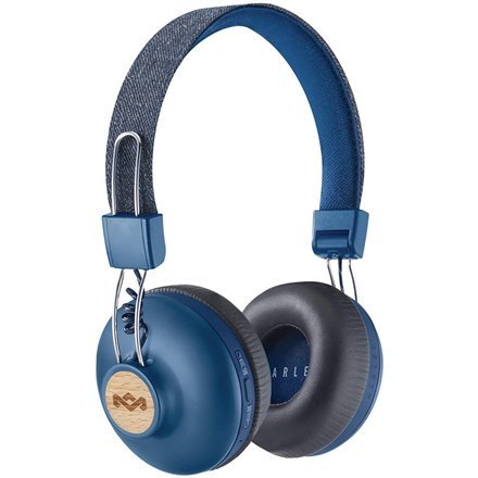 Marley Positive Vibration BT, On-Ear, Wireless, Microphone, Denim