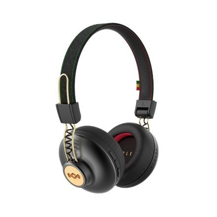 Marley Positive Vibration BT, On-Ear, Wireless, Microphone, Rasta