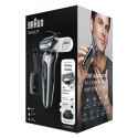 Braun Shaver 70-S7200cc Cordless, Charging time 1 h, Lithium Ion, Number of shaver heads/blades 3, Black/Silver, Wet & Dry