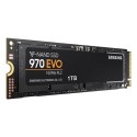 Samsung 970 EVO MZ-V7E1T0BW 1000 GB, SSD interface M.2, Write speed 2500 MB/s, Read speed 3400 MB/s