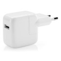 Apple | 4 pin USB Type A | Europlug (power CEE 7/16) | White | 12 Watt