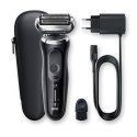 Braun Shaver 70-N1000s Cordless, Charging time 1 h, Lithium Ion, Number of shaver heads/blades 3, Black, Wet & Dry