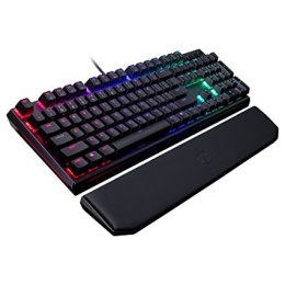 Cooler Master MasterKeys MK750, Gaming, US, RGB LED light Yes, Wired, Red Switch, Black