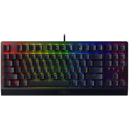 Razer | BlackWidow V3 | Klawiatura dla graczy | Podświetlenie LED RGB | USA | Czarna | Przewodowa