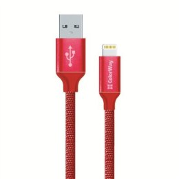 ColorWay | Charging cable | 2.1 A | Apple Lightning | Data Cable