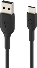 Kabel USB-C Belkin | Męski | 4-pinowy USB Type A | Męski | Czarny | 24-pinowy USB-C | 2 m | Ładowanie i synchronizacja | Kompaty