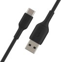 Kabel USB-C Belkin | Męski | 4-pinowy USB Type A | Męski | Czarny | 24-pinowy USB-C | 2 m | Ładowanie i synchronizacja | Kompaty