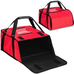 Torba termiczna do transportu pizzy wodoodporna na 4 pudełka 35x35 cm