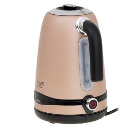 Adler | Kettle | AD 1295 | Electric | 2200 W | 1.7 L | Stainless steel | 360° rotational base | Golden