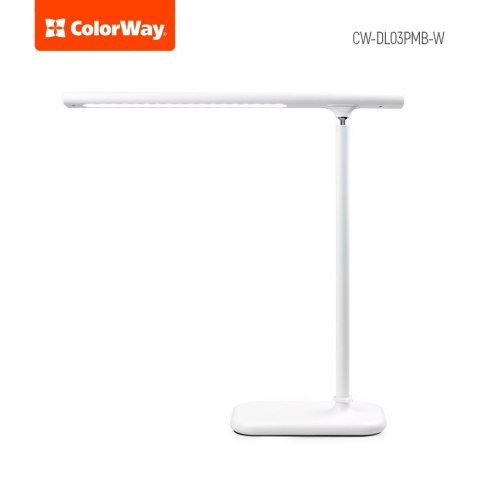 ColorWay | lm | LED Table Lamp Portable & Flexible with Built-in Battery | Yellow Light: 2800-3200, Natural Light: 4000-4500, Wh