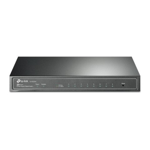 TP-LINK | JetStream 8-Port Gigabit Smart Switch | TL-SG2008P | Web Managed | Desktop | Ilość portów 1 Gb/s (RJ-45) | Ilość portó