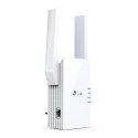 TP-LINK | Range Extender | RE605X | 802.11ax | 574+1201 Mbit/s | 10/100/1000 Mbit/s | Porty Ethernet LAN (RJ-45) 1 | Obsługa sie