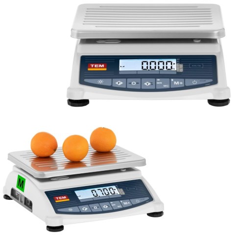 Waga sklepowa handlowa 60 kg / 20 g LCD M LEGALIZACJA