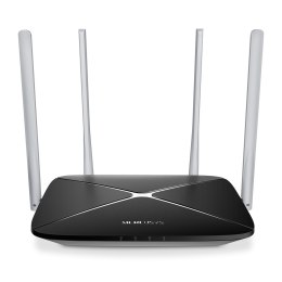 Mercusys | AC1200 Dual Band Wireless Router | AC12 | 802.11ac | 300+867 Mbit/s | 10/100 Mbit/s | Ethernet LAN (RJ-45) ports 3 |