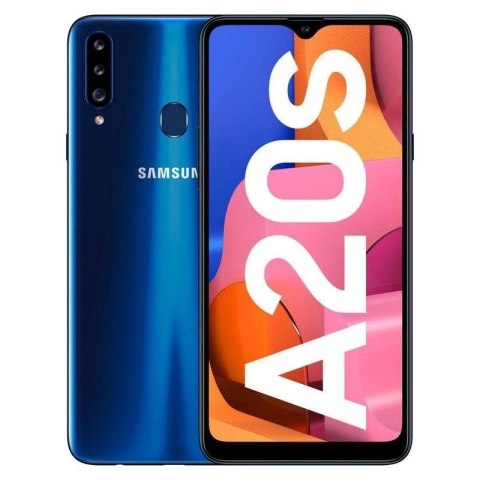 Samsung Galaxy A20s A207 Blue, 6.5 ", IPS LCD, 720 x 1560, Qualcomm SDM450, Internal RAM 2 GB, 32 GB, microSDXC, Dual SIM, Nano-