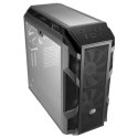 Cooler Master MasterCase H500M Side window, Iron Grey, ATX, Power supply included No