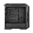 Cooler Master MasterCase H500M Side window, Iron Grey, ATX, Power supply included No