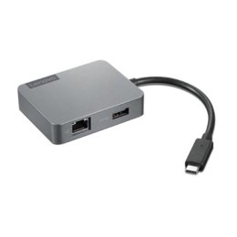 Lenovo | USB-C Travel Hub Gen 2 | Ilość portów USB 3.0 (3.1 Gen 1) | Ilość portów USB 2.0 | Ilość portów HDMI