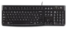 Logitech K120 Keyboard layout Rus, 1.5 m, Black, Russian, 550 g