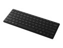 Microsoft | Designer Compact Keyboard | Compact Keyboard | Wireless | US | Bluetooth | Matte black | 288 g | Wireless connection