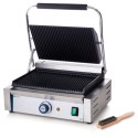 Kontakt grill kontaktowy PANINI ryflowany 2200W - Hendi 263655