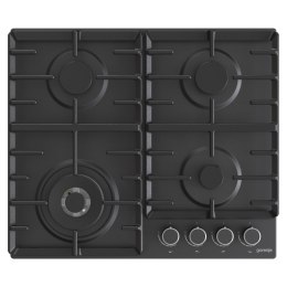 Gorenje | GW642AB | Hob | Gas | Number of burners/cooking zones 4 | Rotary knobs | Black