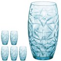 Szklanka Cool Blue wysoka ORIENTE 470ml - zestaw 6szt.