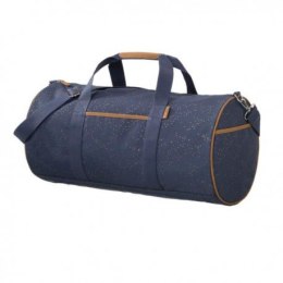 Fresk torba weekender bag złote kropki indigo