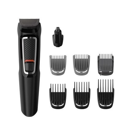 Philips | MG3730/15 | 8-in-1 Face and Hair trimmer | Cordless | Number of length steps | Black