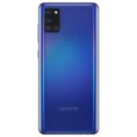 Samsung Galaxy A21s Blue, 6.5 ", TFT LCD, 720 x 1600, Exynos 850, Internal RAM 3 GB, 32 GB, microSD, Dual SIM, Nano-SIM, 3G, 4G,