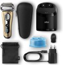 Braun Series 9 Shaver 9299cc Operating time (max) 50 min, Lithium Ion, Number of shaver heads/blades 4, Golden, Cordless, Wet &