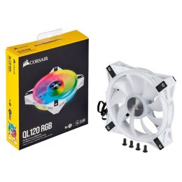 Corsair QL Series iCUE QL120 12 cm, RGB LEDs; Hydraulic bearing