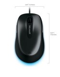 Microsoft | 4EH-00002 | Comfort Mouse 4500 for Business | Black