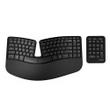 Microsoft | Keyboard and mouse | Sculpt Ergonomic Desktop | Standard | Wireless | Mouse included | RU | Black | USB | Numeric