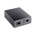 TP-LINK | Gigabit Single-Mode WDM Media Converter | TL-FC311A-20 | Gigabit SC Fiber Port | 10/100/1000 Mbps RJ45 Port (Auto MDI/