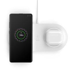 Belkin Dual Wireless Charging Pad with PSU WIZ002vfWH White