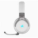 Corsair High-Fidelity Gaming Headset VIRTUOSO RGB WIRELESS Built-in microphone, White, Over-Ear