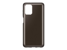 Samsung Galaxy A12 Soft Clear Cover TPU, Black