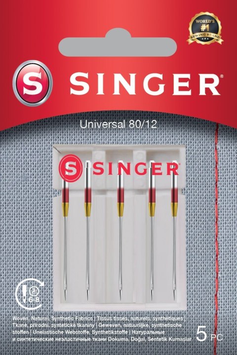 Singer | Uniwersalna igła 80/12 5PK do tkanin