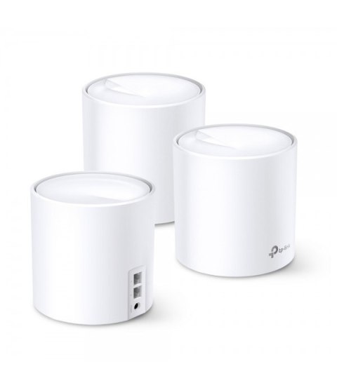 TP-LINK | System Wi-Fi dla całego domu | Deco X20(3-pack) | 802.11ac | 1201 Mbit/s | 10/100/1000 Mbit/s | Porty Ethernet LAN (RJ