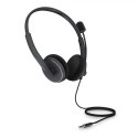 Energy Sistem Headset Office 2 Anthracite, On-ear, 3.5mm plug, retractable boom mic. Energy Sistem | Headset Office 2 | Wired Ea