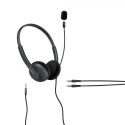 Energy Sistem Headset Office 2 Anthracite, On-ear, 3.5mm plug, retractable boom mic. Energy Sistem | Headset Office 2 | Wired Ea