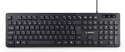 Gembird | Multimedia Keyboard | KB-MCH-04 | Multimedia | Wired | US | Black | g