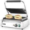 Kontakt grill kontaktowy PANINI ryflowany 2200W - Hendi 263655